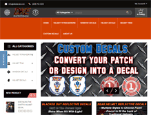 Tablet Screenshot of dkedecals.com
